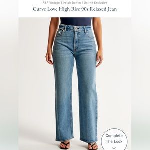 Abercrombie Jeans Curve Love Plus Size